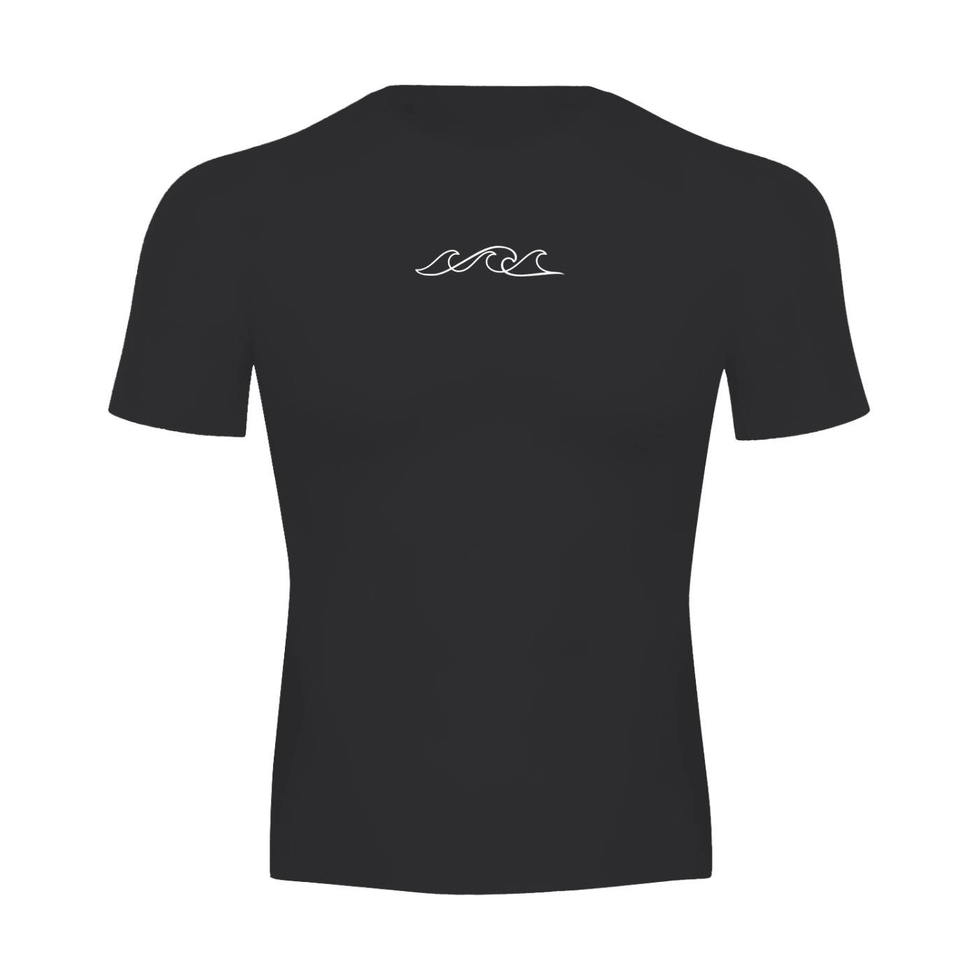 Compression athletic shirt