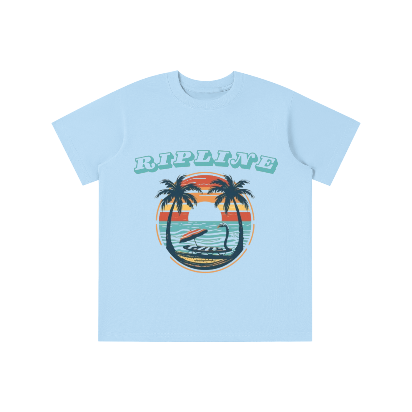 Kids and Teens sunset T-shirt